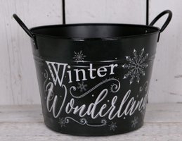 Manden en emmers Kerst