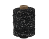 Koord Lurex Twist - zwart/zilver 2 mm x 50&nbsp;meter