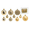 Kerstballen Gold set 50
