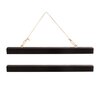 Poster hanger van hout A4/A3&nbsp;formaat Zwart