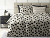 Dekbedovertek Cream met Zwarte dots