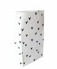 Cadeau zakjes Hartjes Zwart / Wit set 214x8x26cm