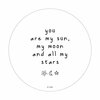 Muurcirkel / You are my sun, my moon and all my stars ByRomi