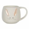 Mok Beige BUNNY, Keramiek 13x10x8 cm / 200 ml