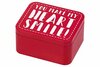 KADOBLIK-YOU MAKE MY HEART SMILE&nbsp;- 12X10XH6,2CM ROOD  Leuk om cadeau te geven! Ongevuld of gevuld met wat lekkers of cad