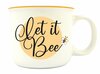Mok Bijen&nbsp;350 ml 10,8x9,5 cm&nbsp;Let it Bee.. 