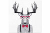 Kerstservetten OH DEER 33x33cm set 20