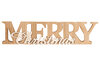 Kerstdecoratie hout Merry Christmas &nbsp;