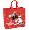 Kerstshopper/cadeautas  Clumsy Santa 45x20x40cm