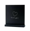 Decoplaatje - Love You - met houder