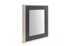 Spiegel zwart | rechthoekig