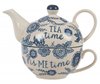 Tea for one Sass &amp; Belle Tea time.. Blauw