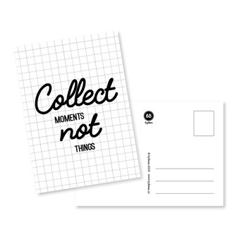 Kaart:&nbsp;Collect moments not things