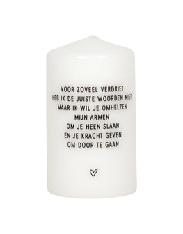 rouwkaars verdriet,