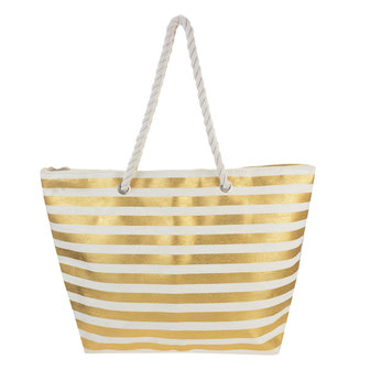 &nbsp;STRANDTAS| SHOPPER | GOLD