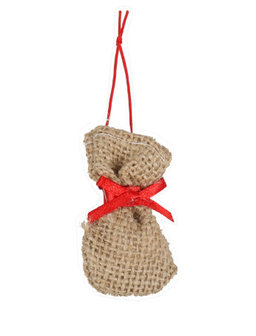 mini jute zakjes sint