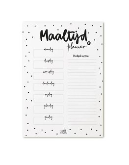 Notitieblok maaltijdplanner A5