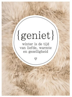 TUINPOSTER GENIET