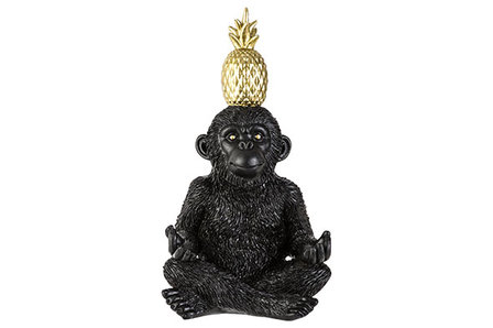 AAP BEELD YOGA PINE APPLE ZWART 