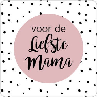 Stickers 5x Voor de liefste Mama