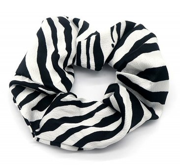 Zebra Black haar elastiek