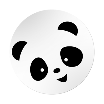 Stickers&nbsp; Panda wit/zwart &nbsp;Per set van 5 stuks  Zwart Wit   U ontvangt 1 x 5 stuks (set)   Tip!&nbsp;. &nbsp;