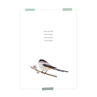 Poster A4  Natuur met gedicht