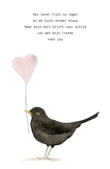 Poster/Print A4&nbsp; Liefde&nbsp;met gedicht