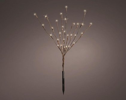 decroratie tak met 30 lampen hoogte 50cm warm wit werkt op batterij