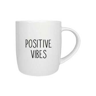 Mok Positive Vibes 300ml thee mok koffie mok
