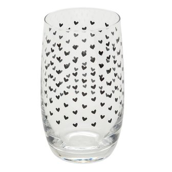 Drinkglas 7x13 cm / 320 ml Hartjes glas