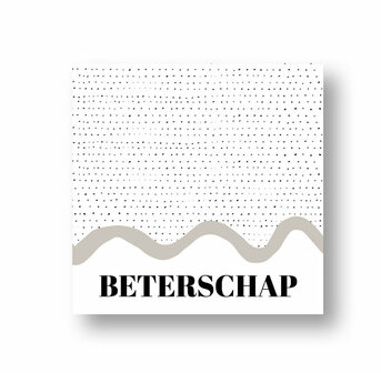 Dubbele kaart - Beterschap