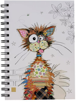 NOTITIE BLOK BUG ART ZIGGY CAT DESIGN A5 