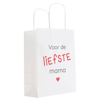 cadeau tasjes Liefste Mama Moederdag A5