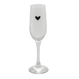 CHAMPAGNEGLAS  200 ML HARTJE WIJNGLAS  CLAYRE &amp; EEF