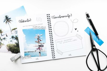 Vakantiedagboek voor alle mooie vakantieherinneringen