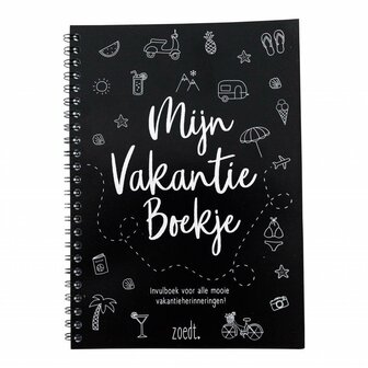 Vakantiedagboek voor alle mooie vakantieherinneringen