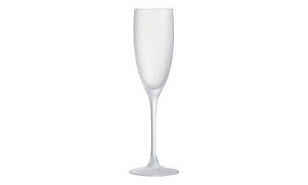 LA CAVE ROSE CHAMPAGNEGLAS 17CL SET4 FROSTED