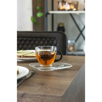 KOP EN SCHOTEL 230 ML GLAS SERVIES CADEAU VOOR HAAR