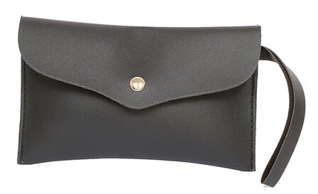 Clutch/Enveloppe tasje zwart