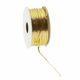 Koord Circl&eacute; Goud 3mm x 2meter