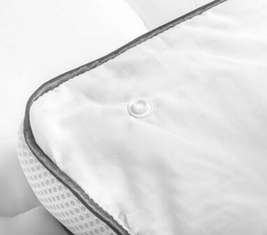 3D AIR Micro Touch Enkel Dekbed White