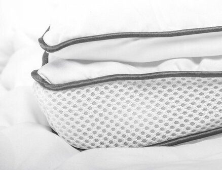 3D AIR Micro Touch Enkel Dekbed White
