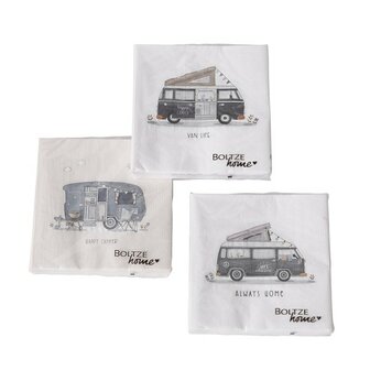 Servetten Vanlife camper 20 stuks 33x33cm