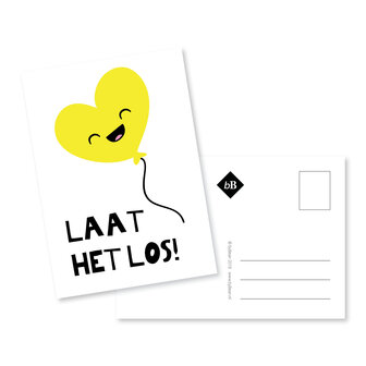 Kaartje Laat het los