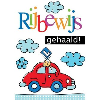 rijbewijs gehaald kaart