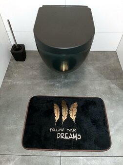 Badmat, Toiletmat Follow your dreams