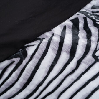  deken/sprei Zebra Grijs  200 x 240 cm