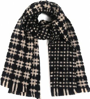 Trendy sjaal voor het najaar/winter in 2 verschillende kleuren&nbsp;190&nbsp;x 65&nbsp;cm.