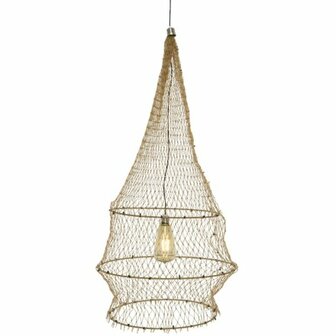 Solar buiten hanglamp beige